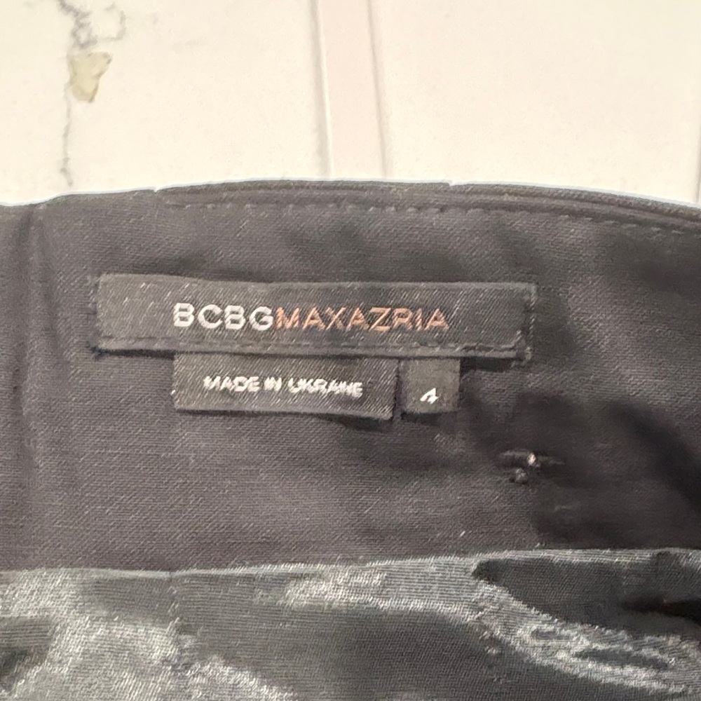 BCBGMaxAzria Classic Black Pencil Skirt - Picture 3 of 5
